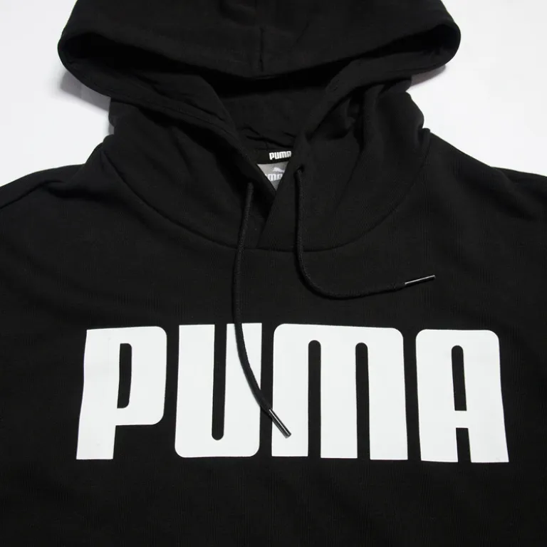 هودی کلاه‌دار یونیسکس PUMA با لوگوی بزرگ، مناسب زوج‌ها