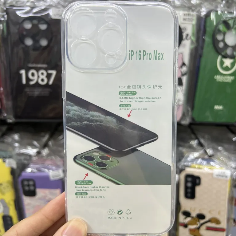 قاب محافظ شفاف سیلیکونی مایع ضدضربه برای اپل 17promax، عمده 16 14 iPhone15