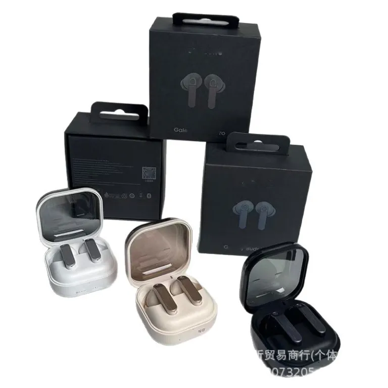 هندزفری بلوتوثی بی‌سیم TWS جدید کراس‌بوردر R640 Galaxy Buds4 Pro داخل گوشی با کیس شارژ