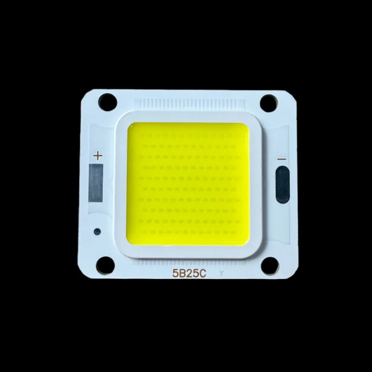 12V بدون نیاز به درایور، پرنور 50WCOB نور سفید و سفید گرم، ال‌ای‌دی یکپارچه، برد ال‌ای‌دی، چراغ خورشیدی، چیپ منبع نور
