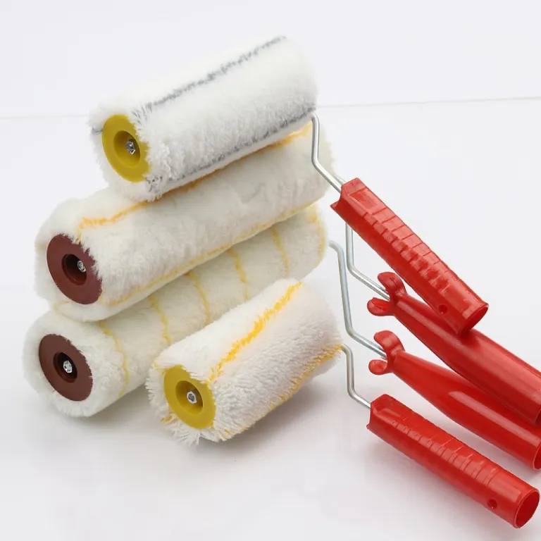 عمده‌فروشی کارخانه غلتک رنگ 4 اینچ 6 اینچ 8 اینچ 9 اینچ 10 اینچ غلتک رنگ و چسب بدون نقطه کور