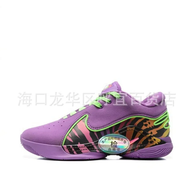 کفش بسکتبال مردانه و زنانه LeBron James نسخه صحیح پوتیان 22 با چندین طرح قابل انتخاب FZ1098-100