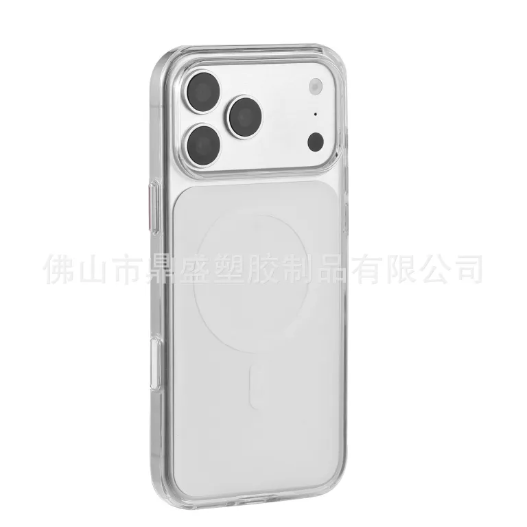کیف رسمی دوکاره مخصوص اپل 18 طرح جدید قرمز گیلاسی iPhone17PM کیف مگنتی