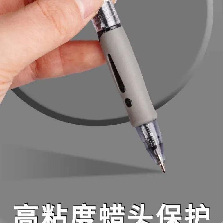 خودکار فشاری k35 مدل 0.5mm مناسب دانش‌آموز و امتحان، ساده، در رنگ‌های مشکی و قرمز