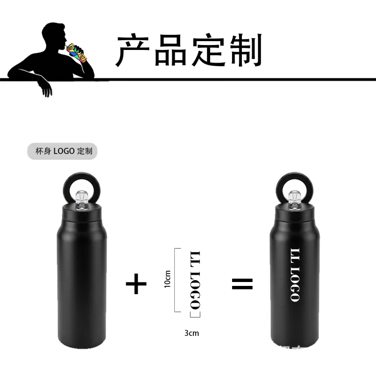قمقمه مغناطیسی جدید Ringo با پایه نگهدارنده موبایل و بطری ورزشی 24oz، ظرفیت بالا، مناسب فضای باز و خودرو