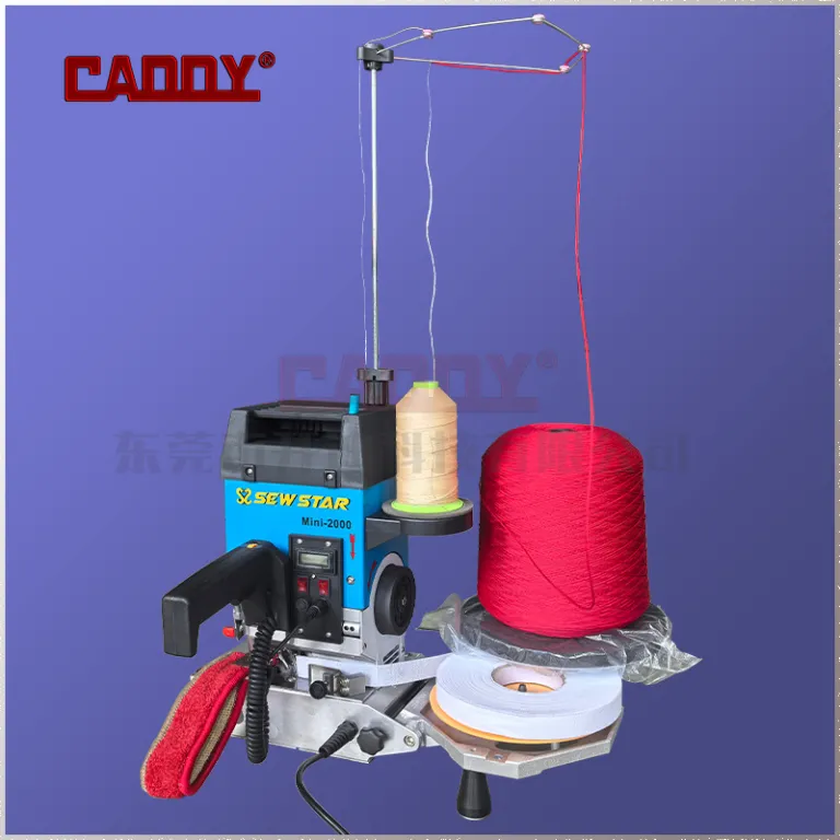 دستگاه پرتابل لبه‌دوزی فرش CADDY با طراحی چرخ‌های متحرک