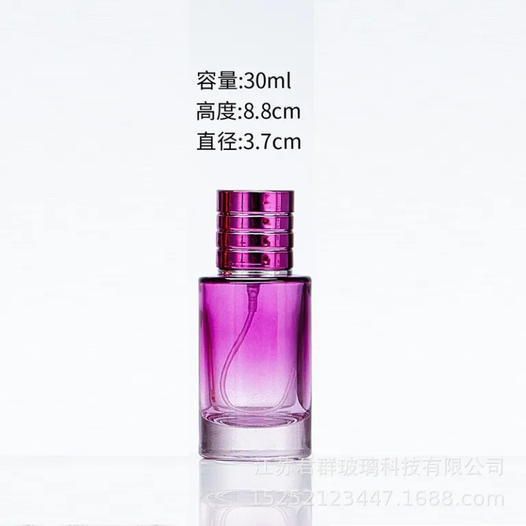 عمده موجودی آماده اسپری قابل حمل 20ml-100ml بطری تقسیم‌کننده عطر بطری عطر بطری اسپری مسافرتی بطری شیشه‌ای