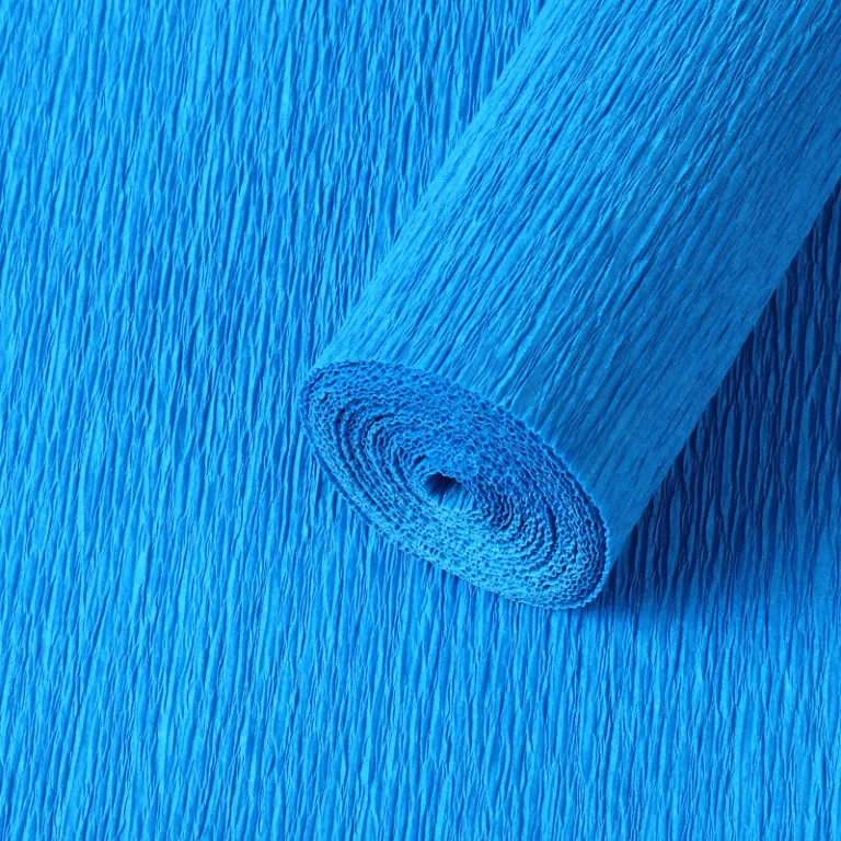 فروش مستقیم کارخانه، کاغذ کرپ رنگی ضخیم، مواد ساخت گل دستی، کاغذ DIY چین‌دار، کاغذ دستی برای گل رز