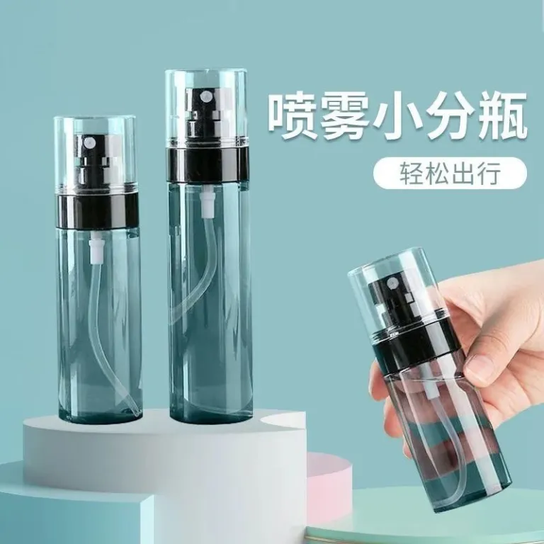 بطری اسپری مه پاش فوق ریز 100ml برای آبرسانی صورت در تابستان، بطری نانو قابل حمل برای مسافرت، بطری تقسیم لوازم آرایشی و عطر