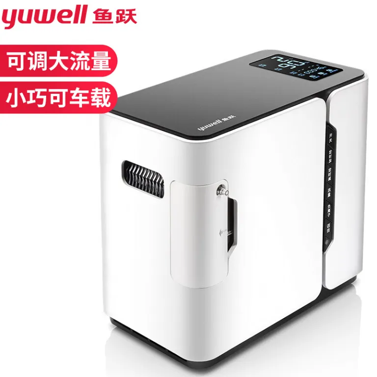 دستگاه اکسیژن‌ساز یویوئه YU300 خانگی 1 لیتری برای سالمندان 1L دستگاه اکسیژن 1-7L با قابلیت تنظیم