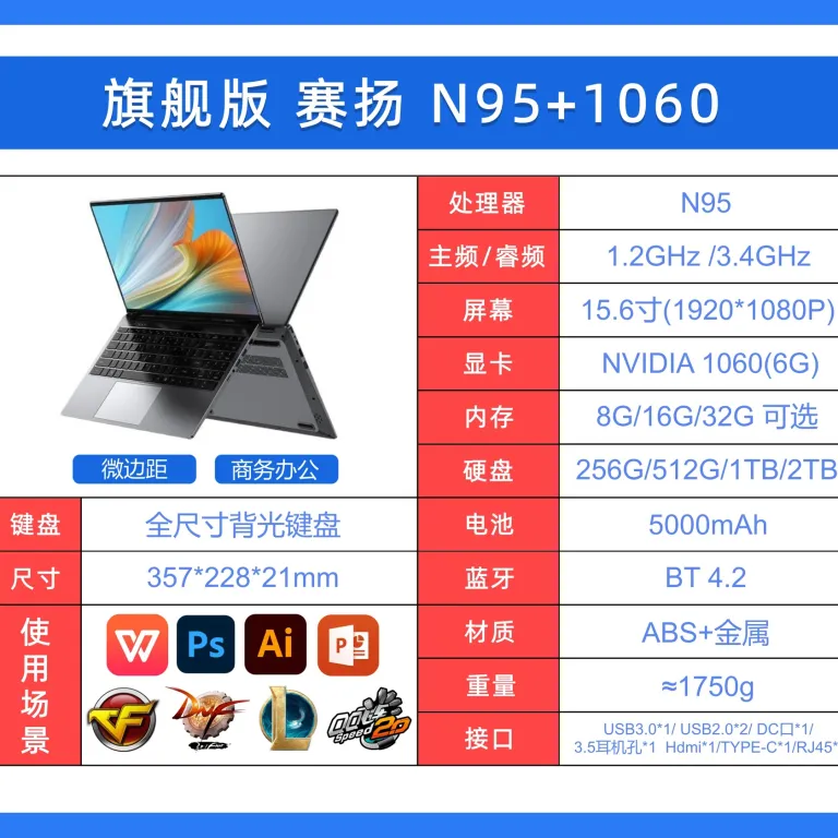 لپ‌تاپ 16 اینچی Core i7/i9 برای طراحی و رندرینگ با عملکرد بالا، RTX4060 گرافیک مجزا، لپ‌تاپ 8G عمده
