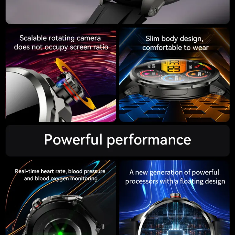 ساعت هوشمند بین‌المللی H99 با صفحه گرد و سیمکارت 1.95 اینچ صفحه AMOLED 5G تماس تصویری smart watch