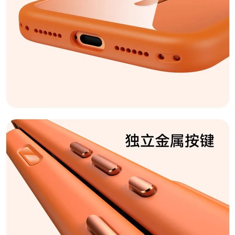 قاب گوشی اپل iPhone18ProMax شفاف مگنتی با محافظت کامل لنز 17 ضد ضربه مخصوص صادرات