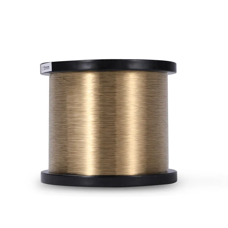 سیم برش تخلیه آهسته EDM سیم مسی الکترود سیم الکترود سیم برنجی با دقت بالا 0.25mm، 0.20mm