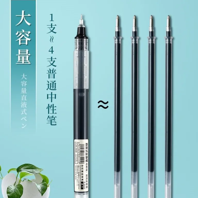 خودکار روان با جوهر خشک‌شونده سریع 0.5mm در رنگ‌های قرمز و مشکی، عمده لوازم اداری