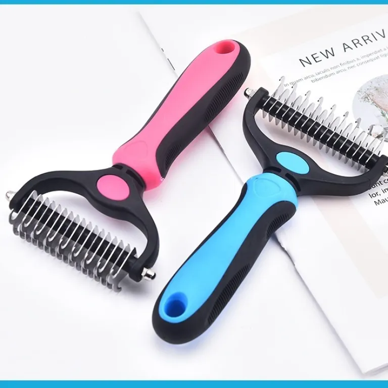 برس مخصوص سگ، مناسب گلدن رتریور و پودل، ابزار باز کردن گره برای سگ‌های نژاد بزرگ، برس نظافت