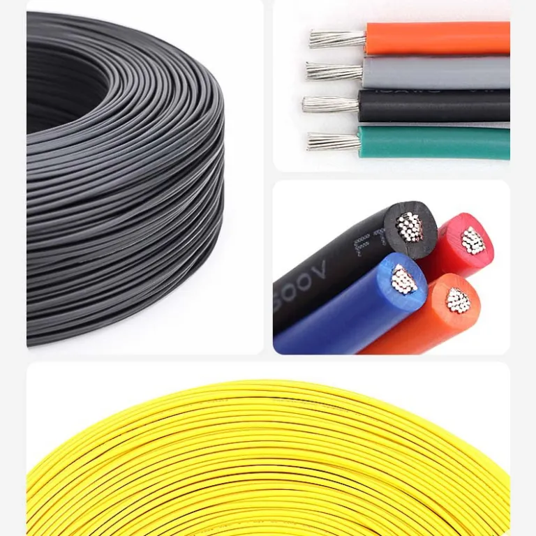 سیم برق 105 درجه، سیم الکترونیکی استاندارد 1015، سیم آمریکایی 16awg12 10 8 6 4 شماره PVC مقاوم در برابر حرارت