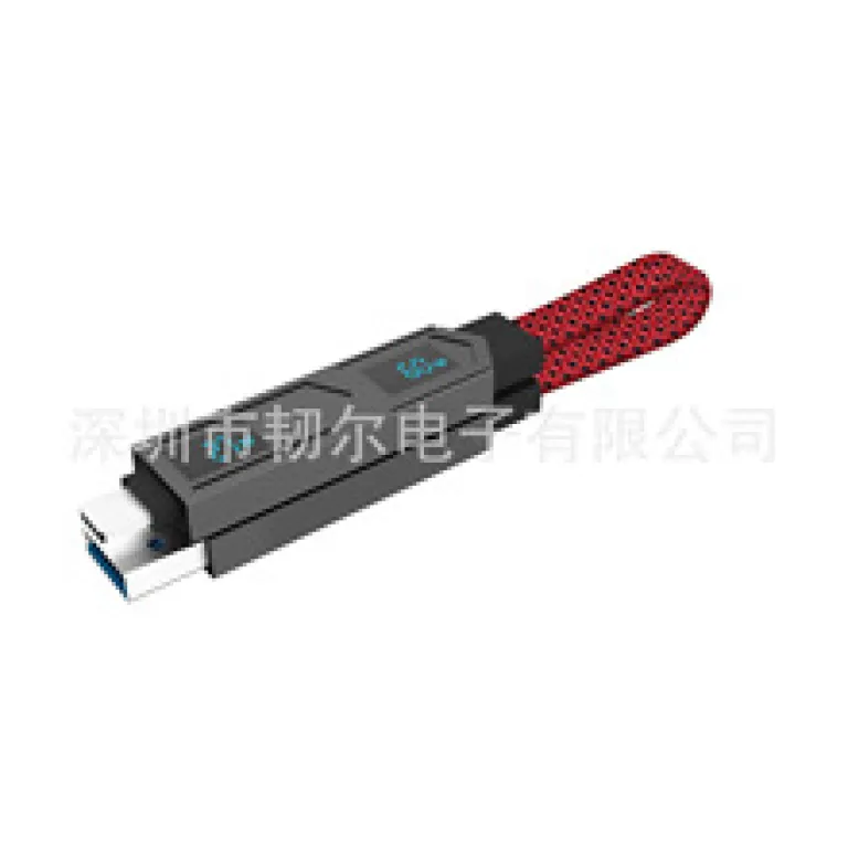 کابل دیتا چهارکاره آلیاژ روی 65W قابل حمل مناسب شارژ سریع آیفون