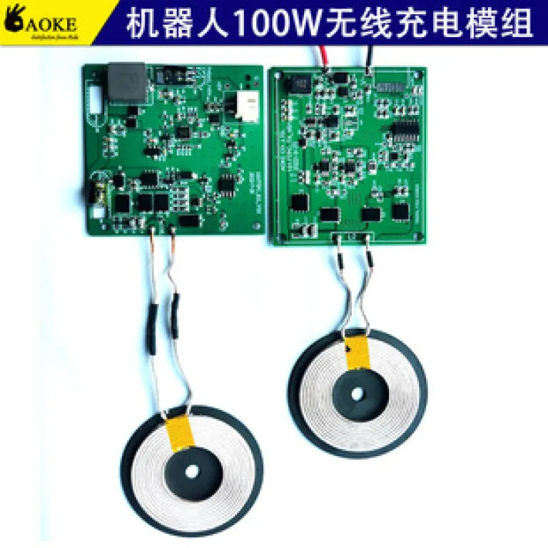 ماژول شارژ بی‌سیم جدید 15W با پروتکل Qi، فاصله 12MM برد الکترونیکی PCBA شارژر