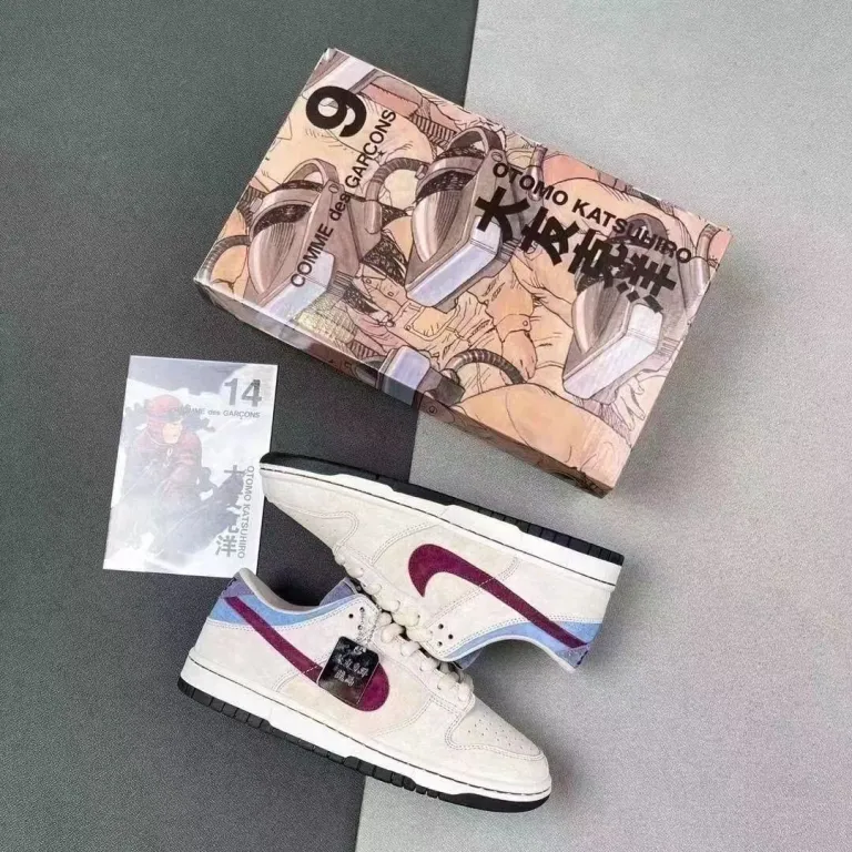 کفش اسکیت‌بورد ساق‌کوتاه سری دایو کاتسوهیرو Dunk Low اورجینال پوتیان، کفش ورزشی مردانه و زنانه، طرح جفت