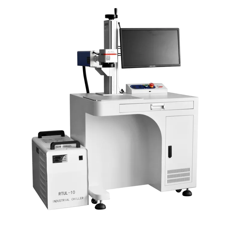3W5W10W دستگاه لیزر مارکینگ UV پیشرفته برای شیشه، عقیق، کریستال، سرامیک و فیلم