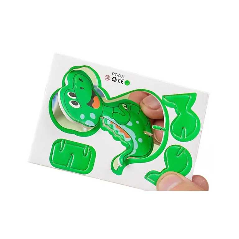 3D پازل سهبعدی حشرات جذاب، اسباببازی خلاقانه DIY کودکان، کاردستی آموزشی مهدکودک، کارتهای هوشی