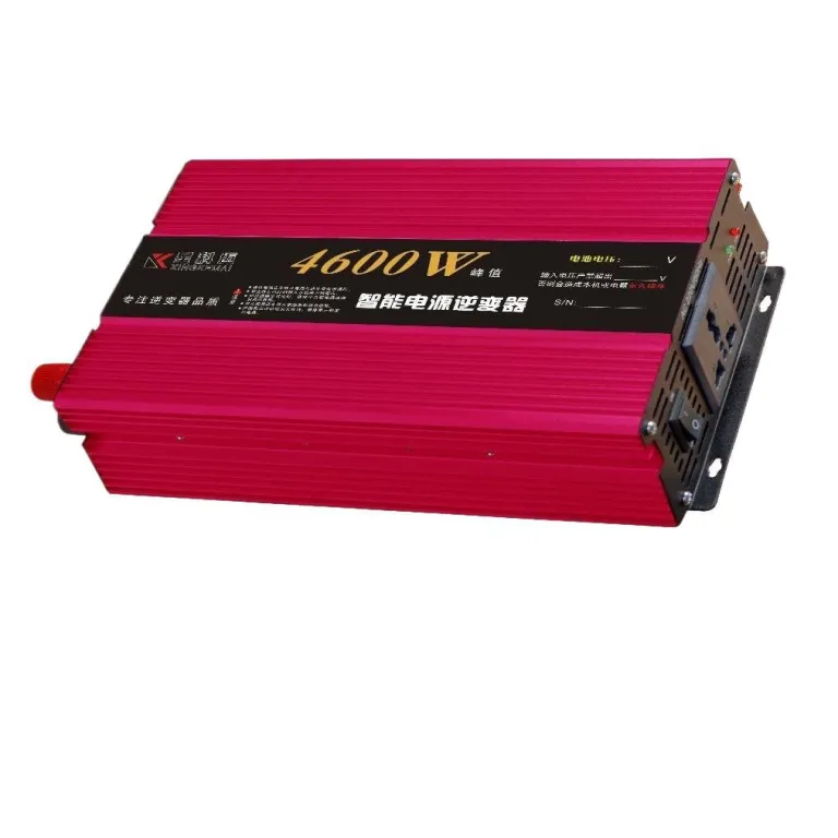 اینورتر موج اصلاح‌شده پرقدرت 12V خودرویی 24V کامیون هوشمند 6072V به 220V دوولتاژ دست‌فروشی