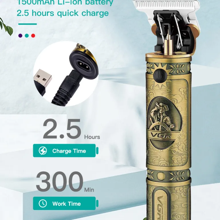 ماشین اصلاح موی حرفه‌ای سالنی VGR V-256 برای آرایشگران
