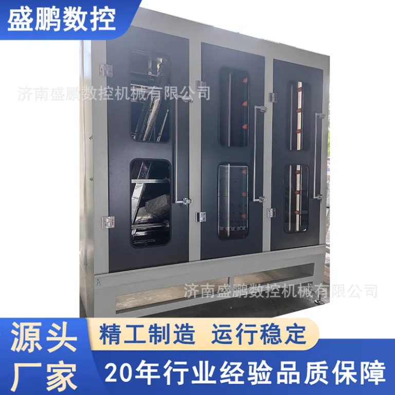 فروش مستقیم کارخانه 1600 دستگاه شستشو و خشک‌کن عمودی شیشه، برند Shengpeng CNC، کنترل تمام اتوماتیک، قابل اعتماد
