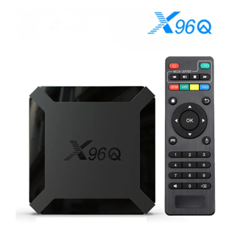 موجود در انبار کارخانه، پرفروش بین‌المللی TV Box X96Q H313 4K کیفیت بالا 1+8/2+16 دستگاه ست‌تاپ باکس