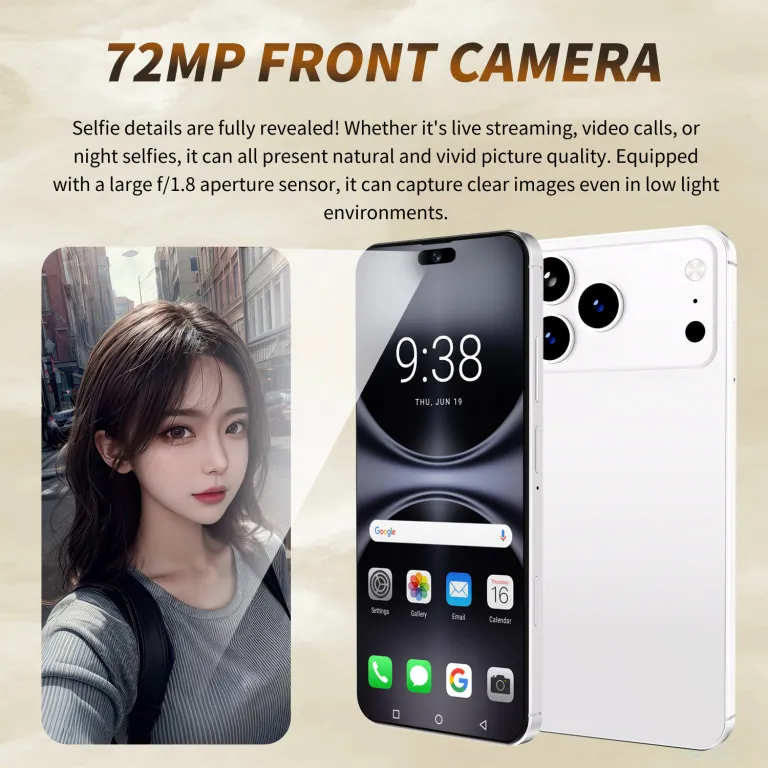 گوشی موبایل Cugo XS17 Pro Max نسخه جهانی 3+64GB صفحه‌نمایش 7.3