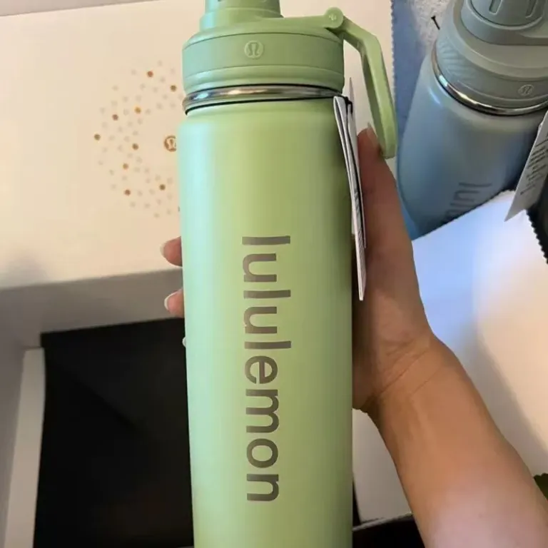 فلاسک lulu لیوان لولو بازگشت به life710ml بطری ورزشی قمقمه مسافرتی یوگا