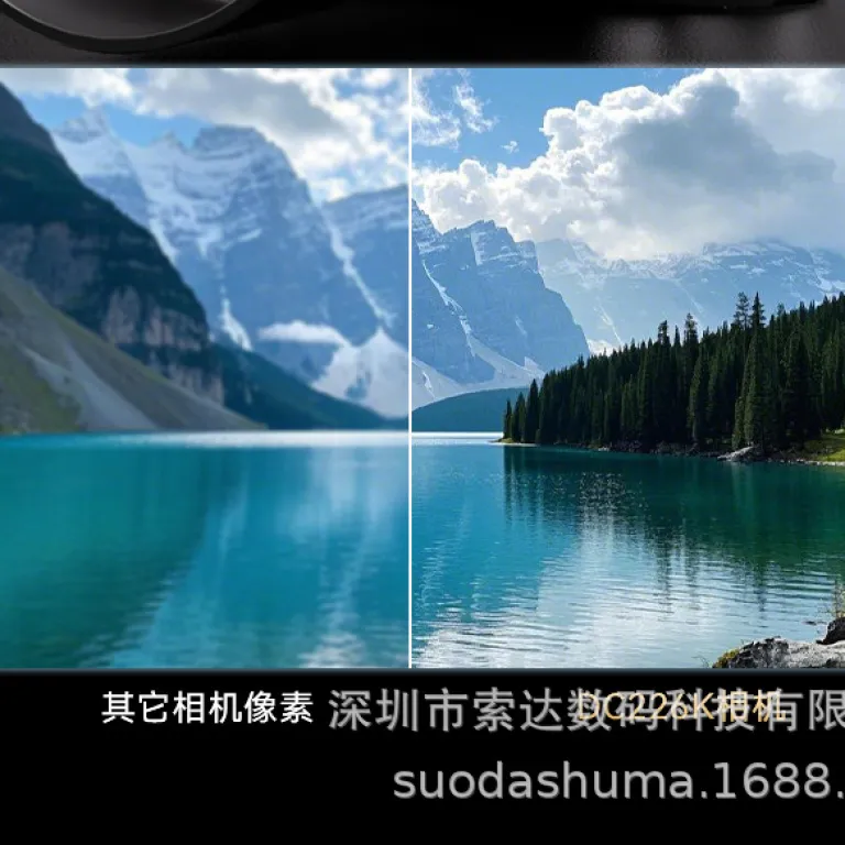 DC226 دوربین دیجیتال HD مخصوص کراسبوردر با سنسور 4800 مگاپیکسل، دوربین سلفی دوگانه با زیباسازی چهره برای دانش‌آموزان