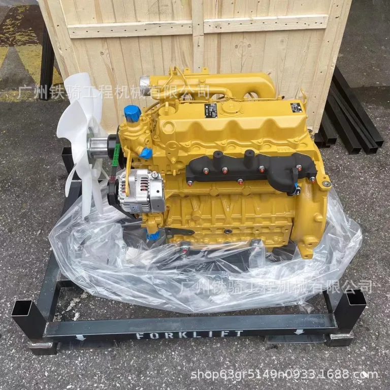 موتور کامل کاترپیلار E306E C2.4 530-3084 اورجینال نو کوبوتا موجود در انبار قطعات بیل مکانیکی