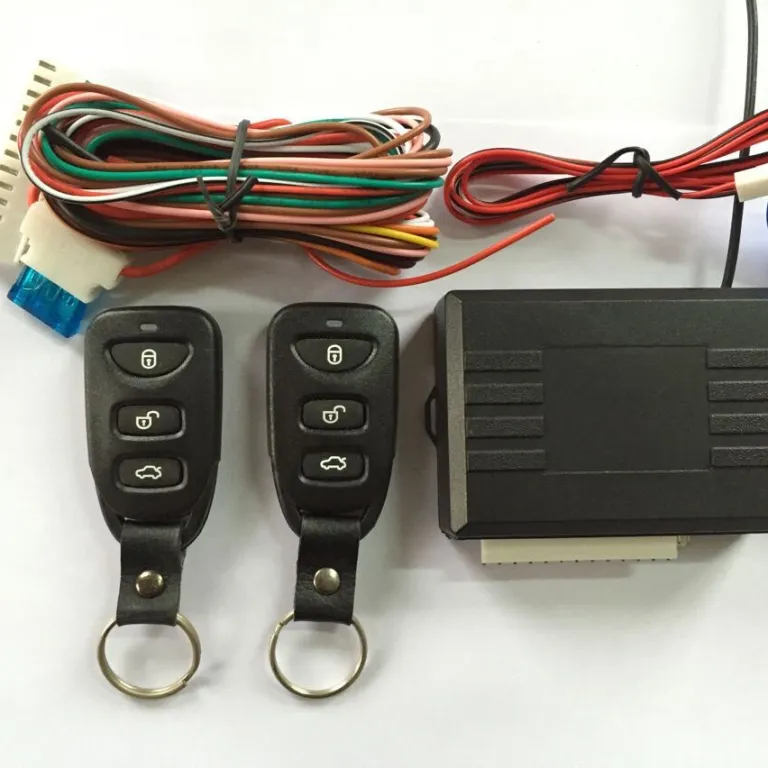 دزدگیر خودرو با ریموت کنترل قفل مرکزی و ورود بدون کلید Keyless
