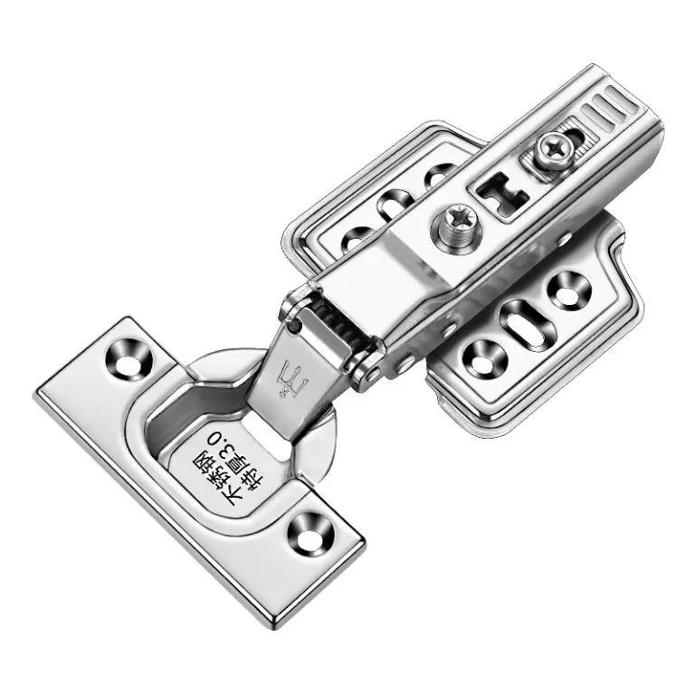 عرضه مستقیم کارخانه 304 استیل ضدزنگ 3.0 لولای هیدرولیک ضخیم با دمپر و بافر برای کابینت و کمد به همراه فنر