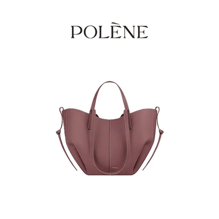 کیف توت کراس‌بوردر مدل بال‌دار polene مدل جدید Cyme کیف دوشی چرم گاوی کیف دستی گنجایش بالا