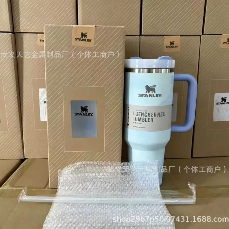 ماگ خودرو استنلی 40oz استیل ضدزنگ عایق حرارتی با ظرفیت بالا، قابل حمل، مناسب خودرو