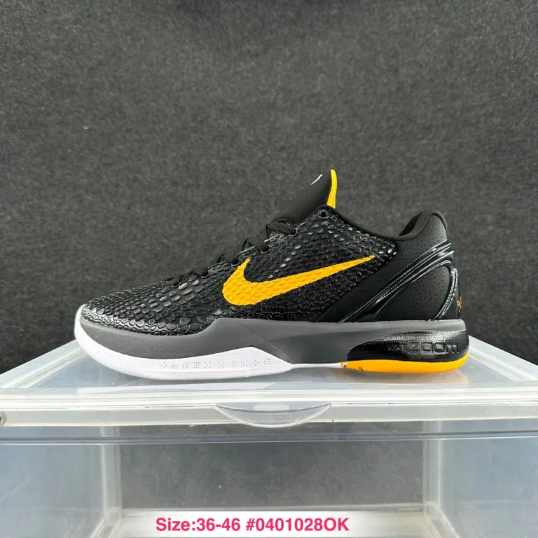 کفش بسکتبال کوبی 6 نسخه اورجینال پوتیان Kobe6 مدل گرین هورنت با صفحه کربنی، مناسب مسابقه و تمرین مردانه و زنانه