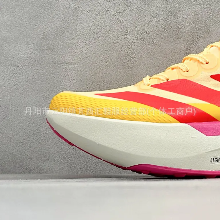 کفش دویدن مسابقهای آدیداس Adizero Evo SL اورجینال پوتیان با رویه مشی تنفسپذیر و مقاوم در برابر سایش