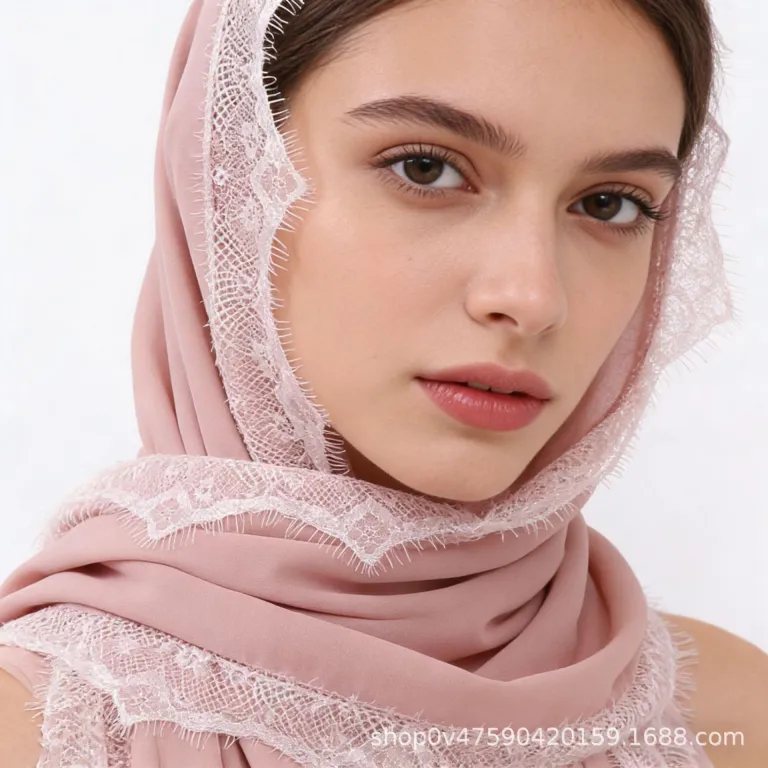 روسری توری شیفون زنانه، ساده و همه‌پسند، مناسب پوشش سر، روسری ضدآفتاب، شال، جدیدترین مدل، عرضه عمده از تولیدکننده