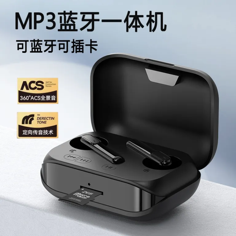 هدفون بلوتوثی استریو دو گوشی با پخش‌کننده کارت حافظه mp3