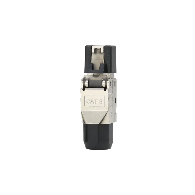 سوکت شبکه شیلددار بدون نیاز به ابزار پرس 7 CAT6A اتصال سریع
