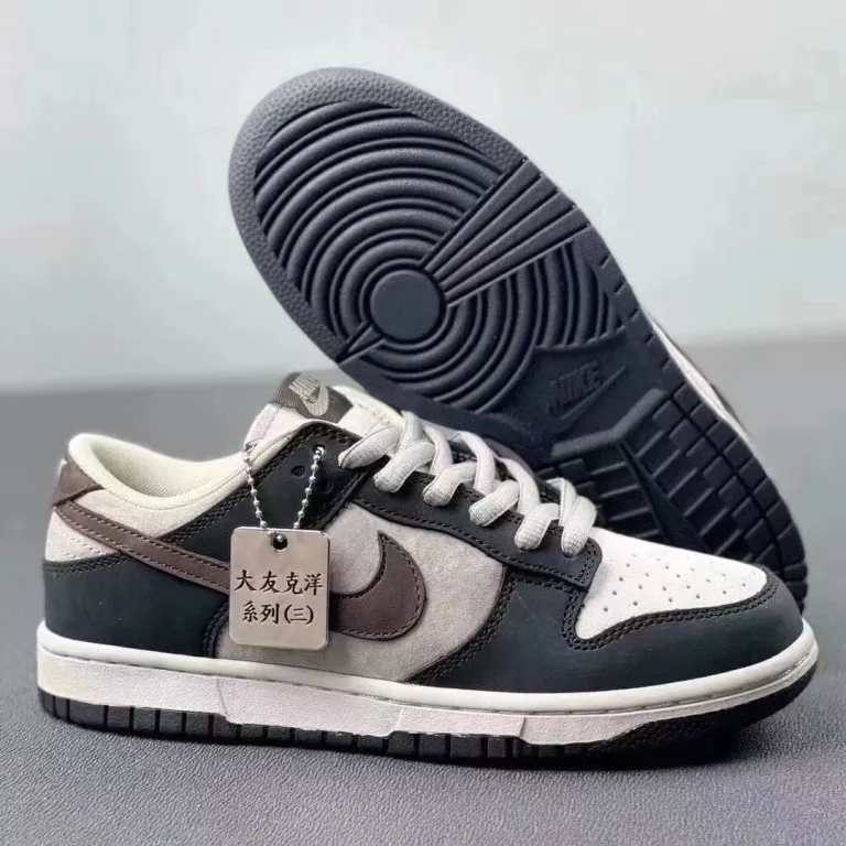 کفش اسکیت‌بورد ساق‌کوتاه سری دایو کاتسوهیرو Dunk Low اورجینال پوتیان، کفش ورزشی مردانه و زنانه، طرح جفت