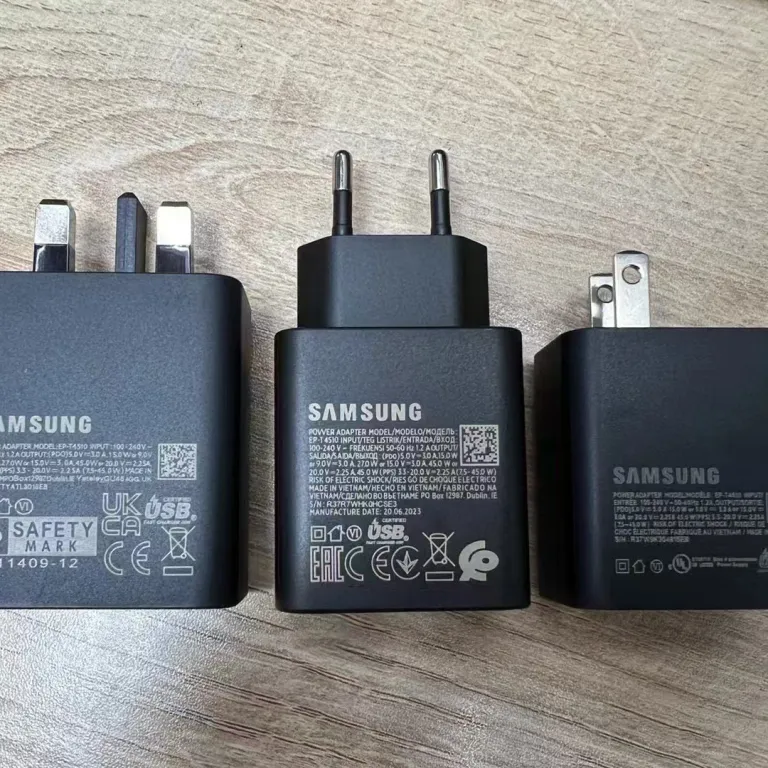 T4510 مناسب سامسونگ S22+S22Ultra شارژر موبایل تبلت پاوربانک لپ‌تاپ TYPE-C 45W