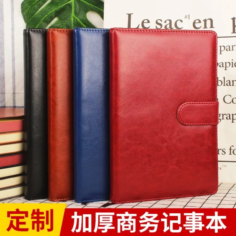 ست دفترچه یادداشت تجاری سفارشی با قابلیت چاپ لوگو، جعبه هدیه و صفحات رنگی، مناسب همایش‌ها و خرید عمده a5b5