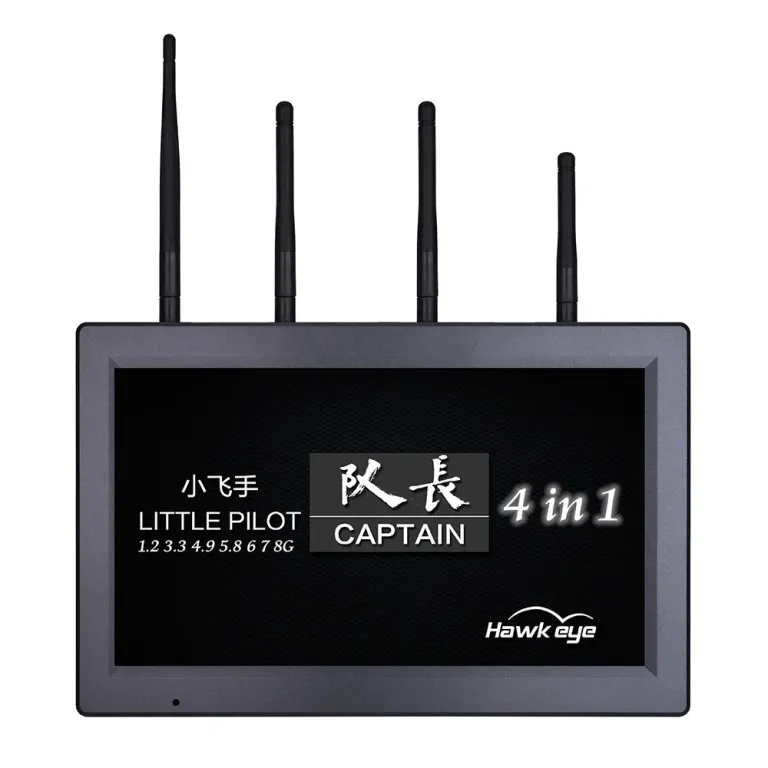 نمایشگر Hawkeye Captain 10.2 اینچ 4 در 1 1.2-3.3-7-8GHZ 520CH