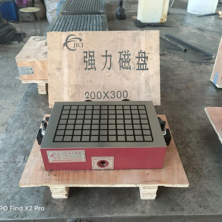 CNC2030 چاک مغناطیسی دائمی قوی ساکشن کاپ دستگاه حکاکی CNC فرز دروازه‌ای ماشین‌کاری قطعات قالب فلزی