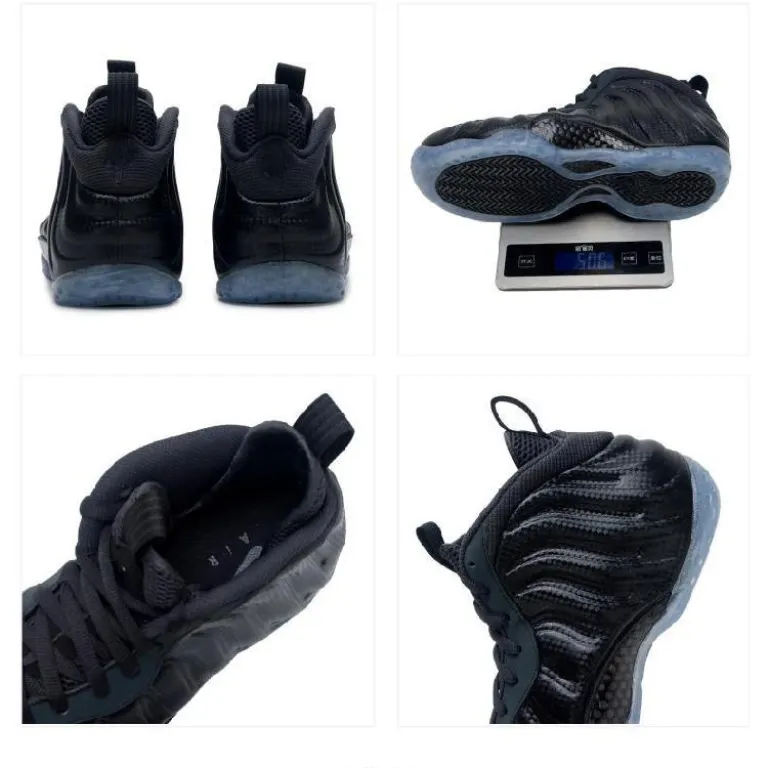 کفش مردانه Nike AIR FOAMPOSITE ONE ساق کوتاه مقاوم در برابر سایش، کفش ورزشی شیک و راحتی برای استفاده روزمره
