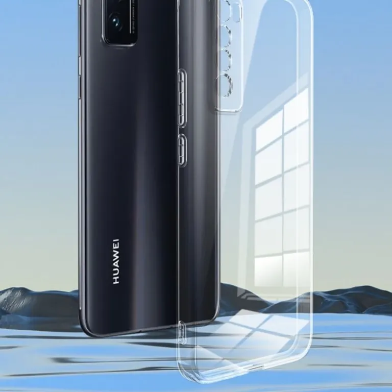 قاب مناسب هواوی nova7 nova7pro قاب شفاف نرم سیلیکونی تمام‌محافظ فوق‌باریک ضدضربه مردانه زنانه